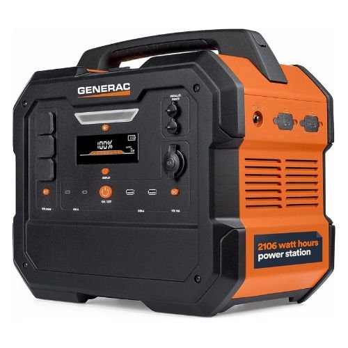 Generac 2106Wh Portable Power Station with Lithium-Ion Battery